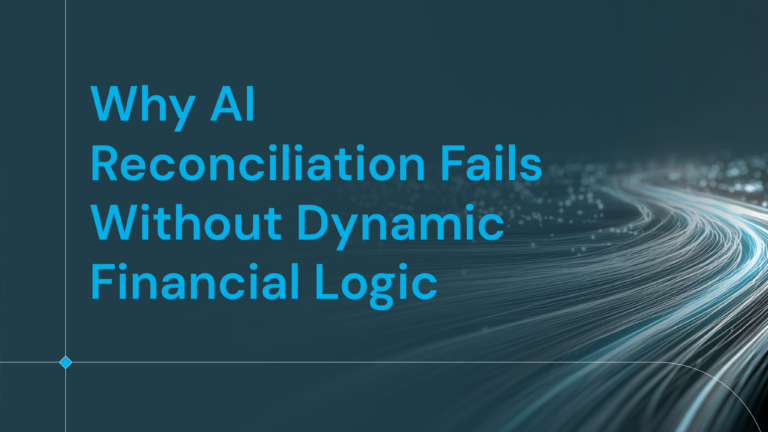 AI-powered automated reconciliation software
