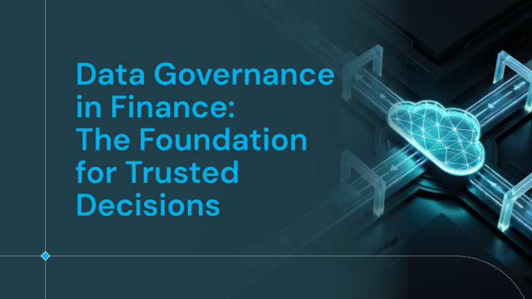 Data Governance in Finance: The Foundation for Trusted Decisions