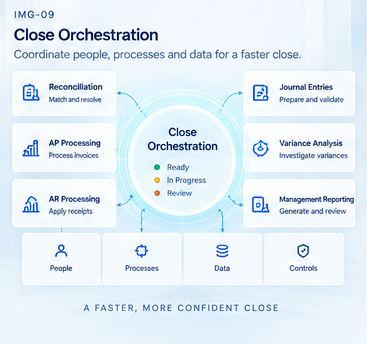 Close Orchestration